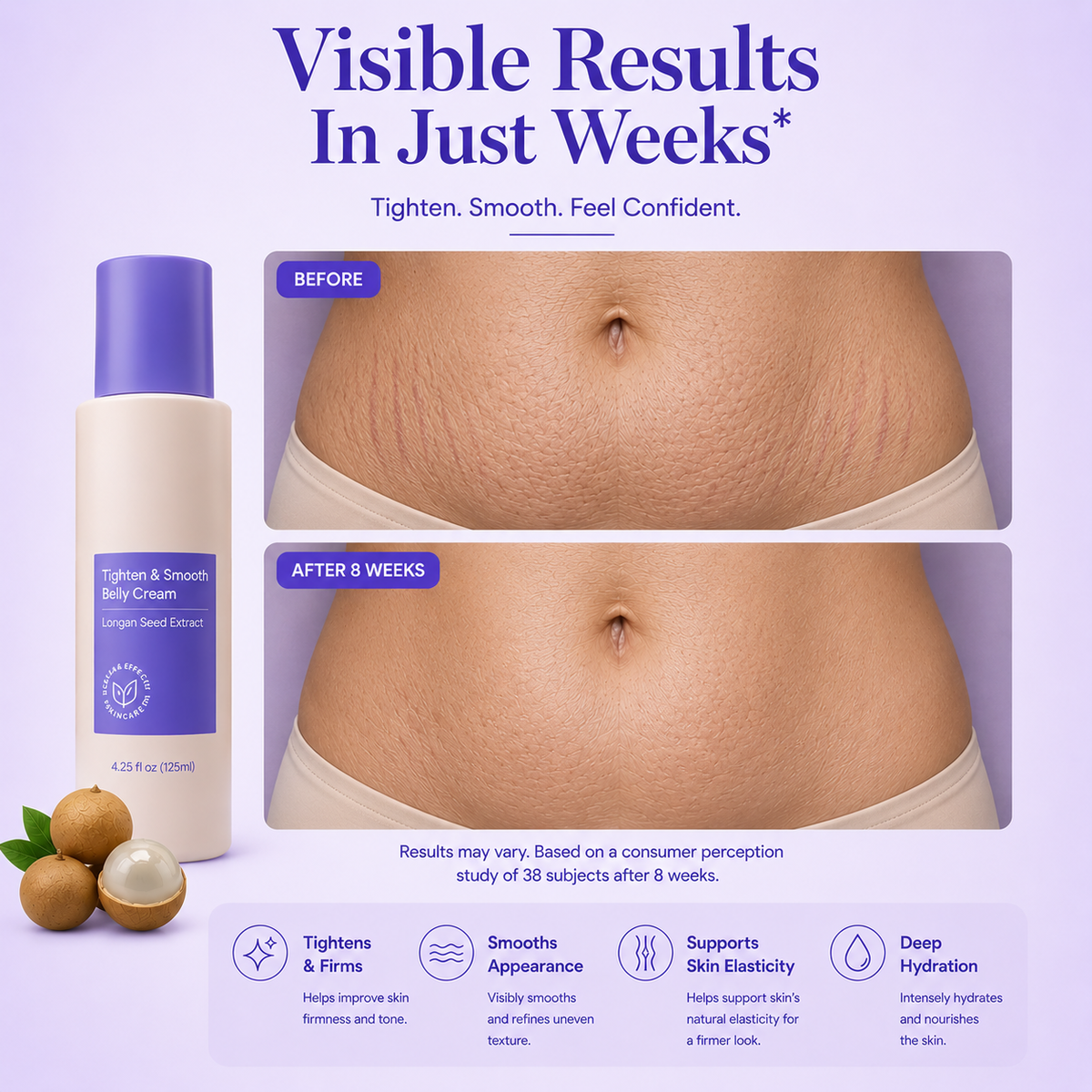 Clinical Glow - Tighten & Smooth Belly Cream